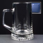 Engraved Stern Glass Tankards In Blue Cardboard Gift Box. Price Includes Engraving.