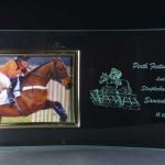 Engraved Glass Photo Frames Supplied In A White Cardboard Box. Price Includes Engraving