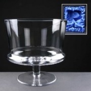 Balmoral Glass Engraved Straight Comport Supplied In A Satin Lined Presentation Box. Price Includes Engraving.