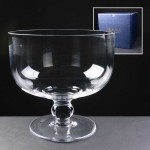 Balmoral Glass Engraved Glass Bowls Supplied In A Blue Cardboard Gift Box. Price Includes Engraving.