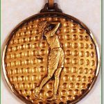 Female Golfer Medal