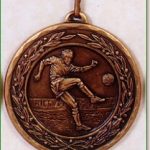 Football Medal - 50mm