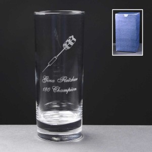 Islande Hiball Glass In Blue Cardboard Box