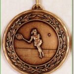 Female Tennis Medal