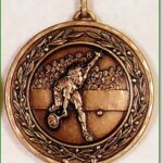 Male Tennis Medal - 50mm