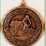 50mm BMX Medals