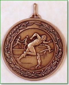 Male Athletics Medal - 50mm