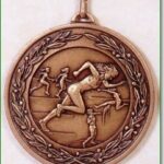 Female Athletics Medal - 50mm