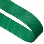 Green Woven Medal Ribbons With Clip