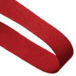 Red Woven Medal Ribbons With Clip