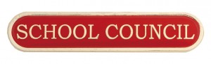 School Council Badges - Available In Red, Blue Green and Yellow