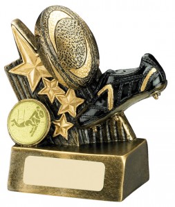 *SALE* Rugby Trophies Resin In Antique Gold Coloured Finish