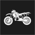 Motor Cross Bike Logo