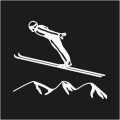 Ski Jump Logo