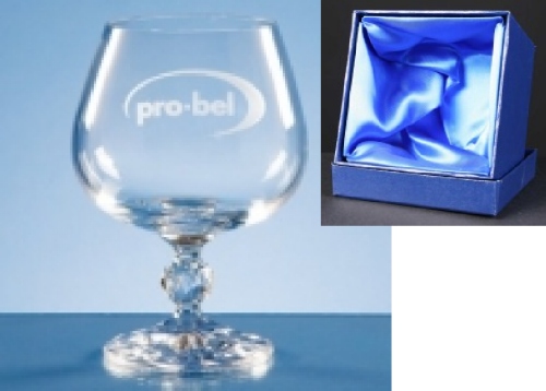 Claudia Brandy Glass In Presentation Box