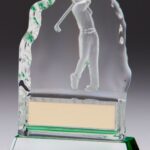 Iceberg Glass Golf Trophies 1